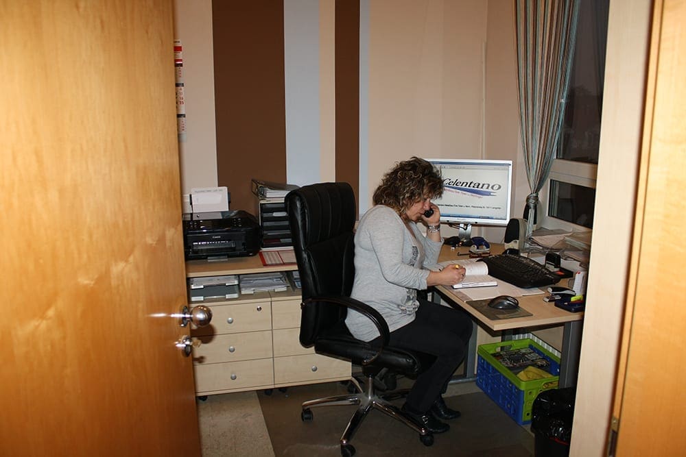 Das Büro von Celentano Garagentore in Heilbronn Büro der Firma Celentano in Leingarten