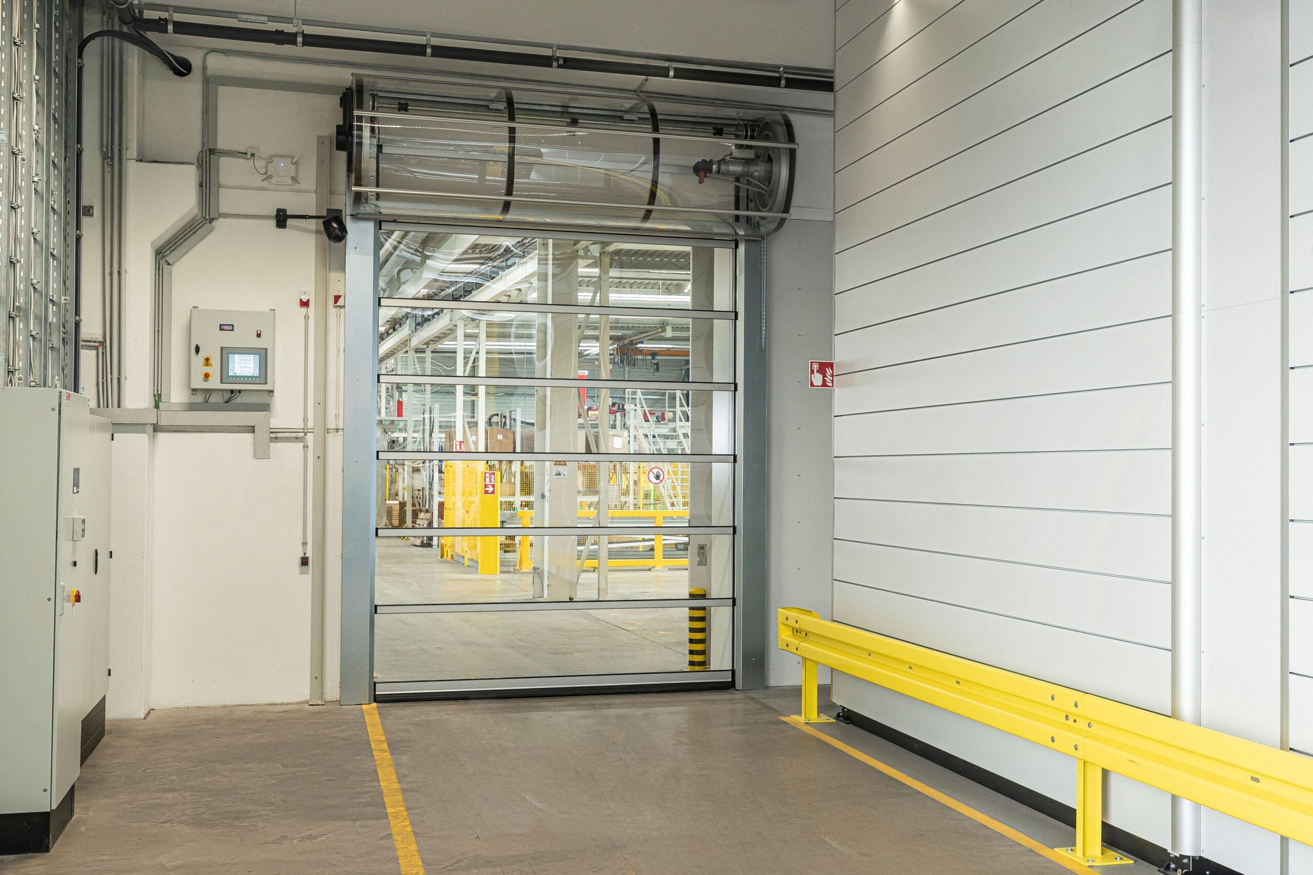 Das schnellste Turbo-Spiraltor der Welt Turbo Lux Hörmann schnellstes Tor der Welt